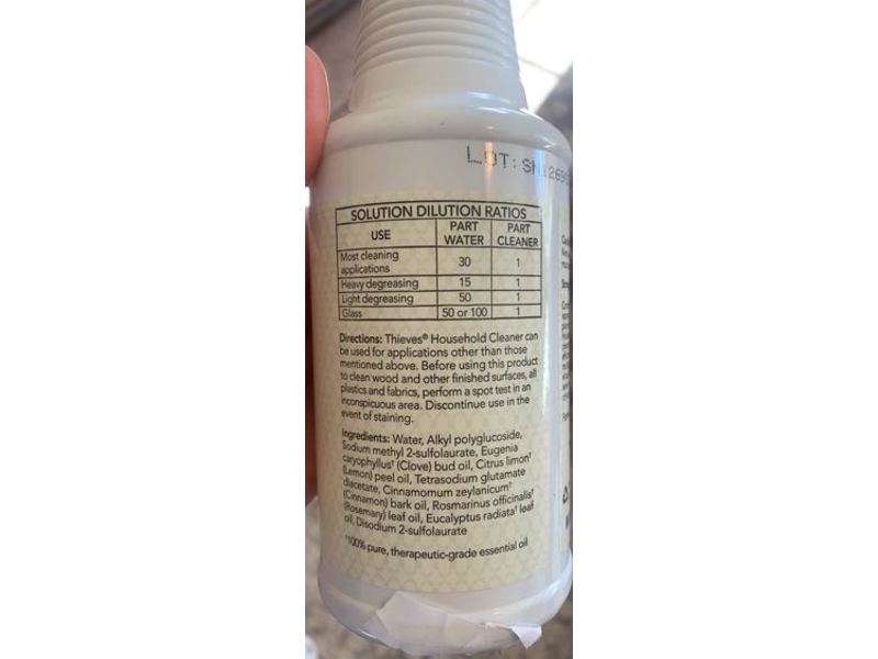 Young Living Thieves Household Cleaner, 14.4 fl oz/426 mL