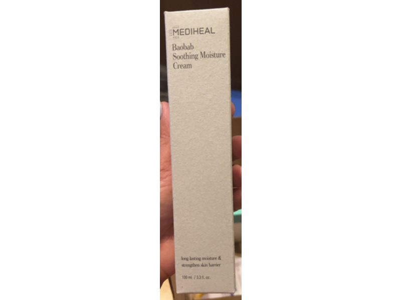 Mediheal Soothing Moisture Cream, Baobab, 3.3 fl oz/100 mL