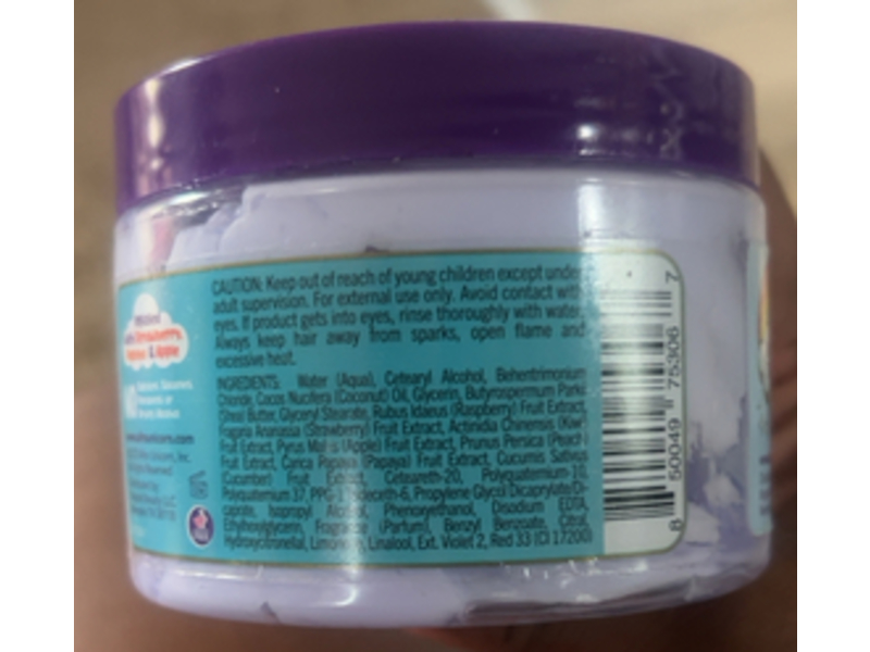 Afro Unicorn Magical Tresses Swirls & Twirls Curl Cream, Rainbow Superfruit, 12 fl oz/355 mL