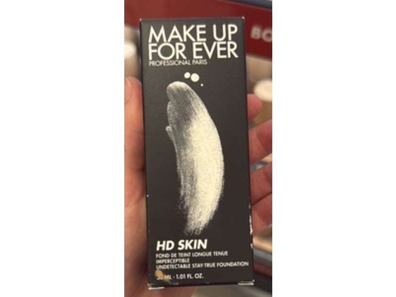 Make Up For Ever HD Skin Undetectable Stay-True Foundation, 3Y40, 1.01 fl oz/30 mL