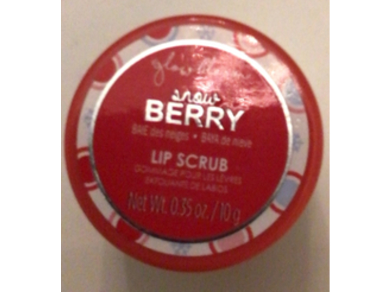 Glow Bloom Lip Scrub, Snow Berry, 0.35 oz/10 g