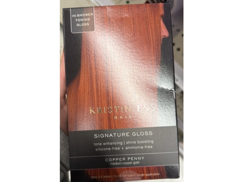 Kristin Ess Signature Toning Gloss, Copper Penny, 1 Application