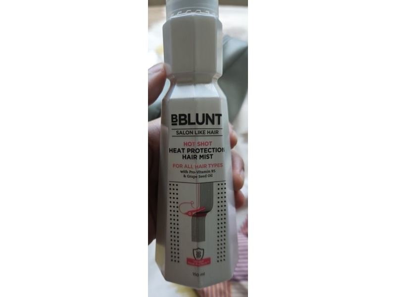 BBlunt Hot Shot Heat Protection Hair Mist, 150 mL