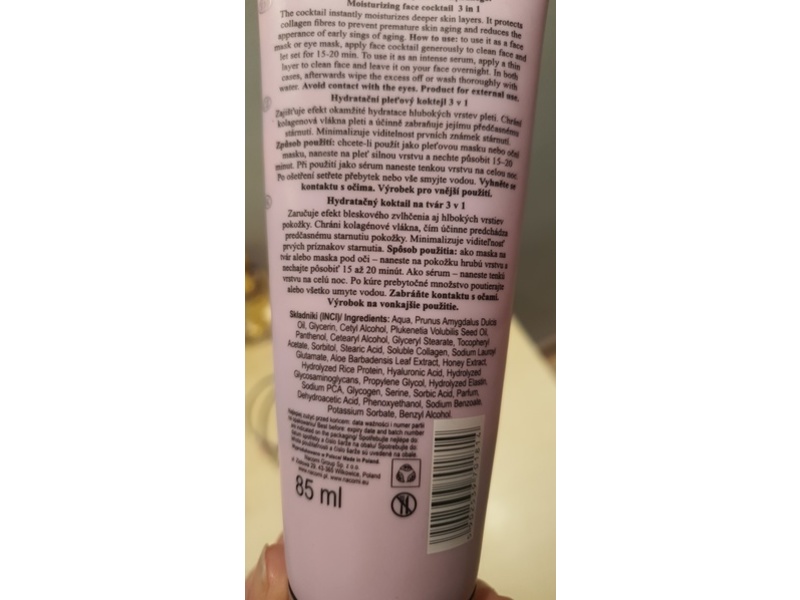 Nacomi Aqua Hydra Skin Sleeping Mask, 85 mL