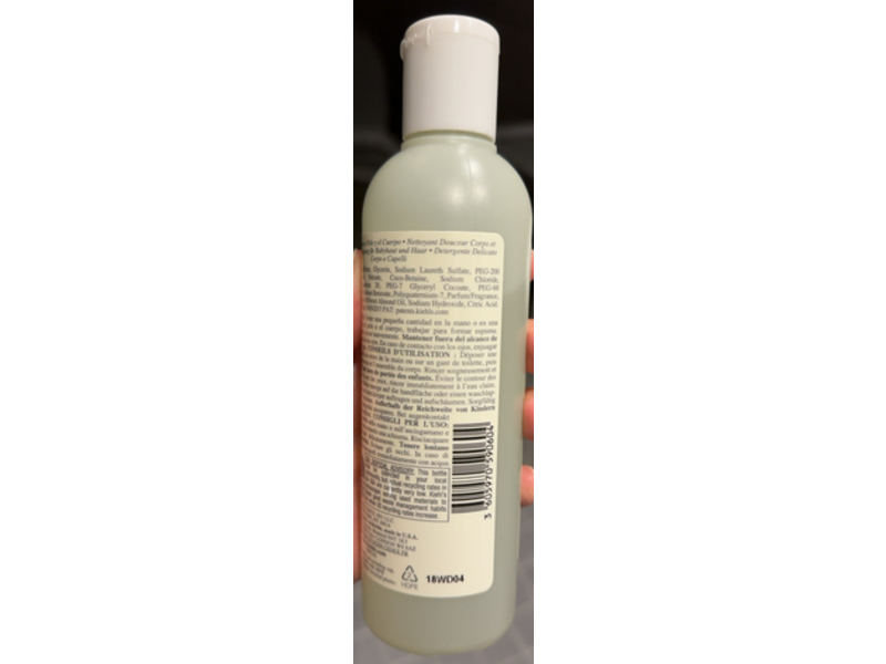 Kiehl's Baby Gentle Hair & Body Wash, 8.4 fl oz/250 mL