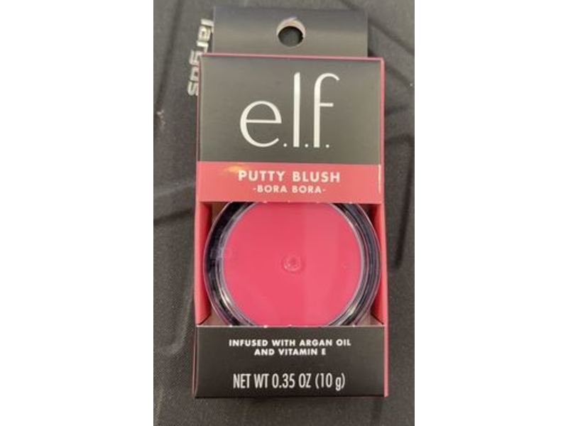 e.l.f. Cosmetics Putty Blush, Bora Bora, Argan Oil And Vitamin E, 0.35 oz/10 g