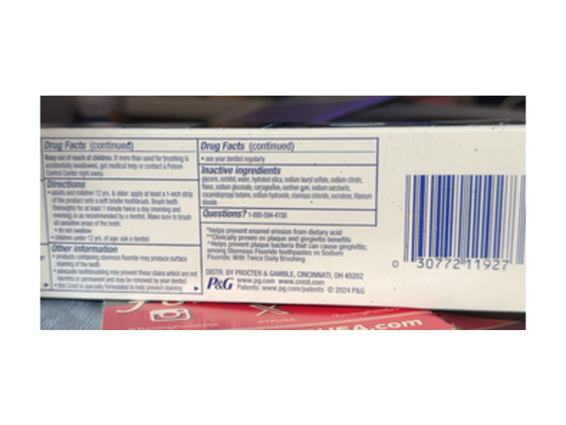 Crest Pro-Health Advanced Max Cavity Toothpaste, 5.1 oz/144 g