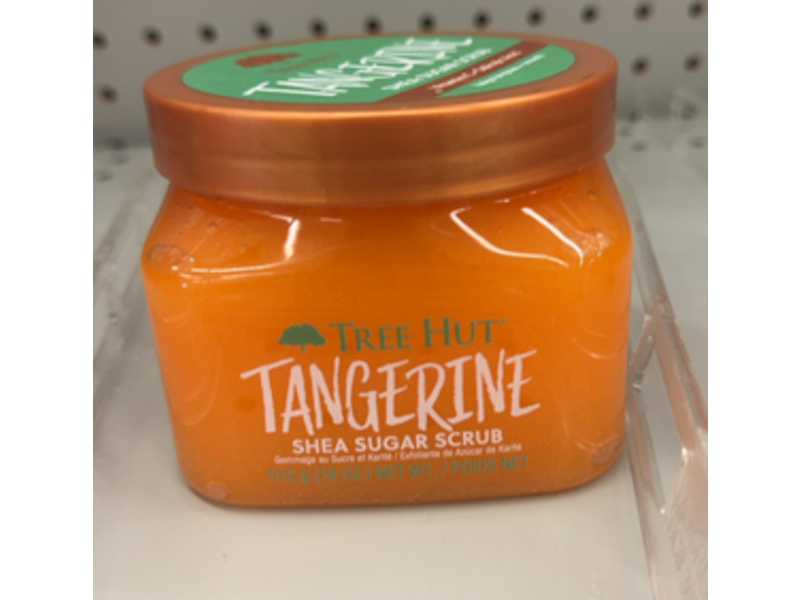 Tree Hut Tangerine Shea Sugar Scrub, 18 oz/510 g