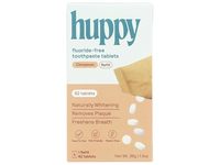 Huppy Fluoride-Free Toothpaste Tablets, Cinnamon, 1.3 oz/36 g, 62 Count, - Image 2