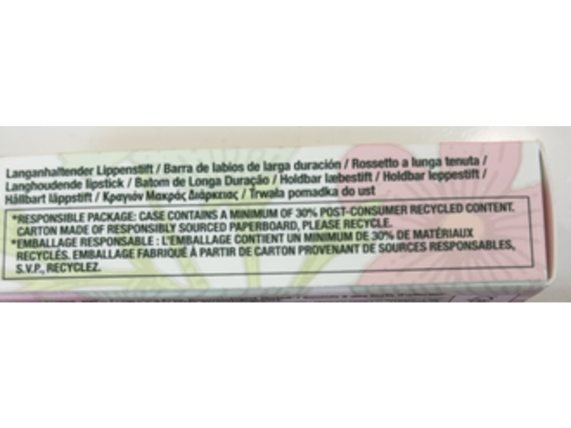 Clinique Pop Long Lasting Lipstick, Sugar Pop, 0.13 oz/3.9 g