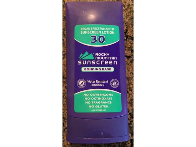 Rocky Mountain Sunscreen Lotion, SPF 30, 6 fl oz/180 mL