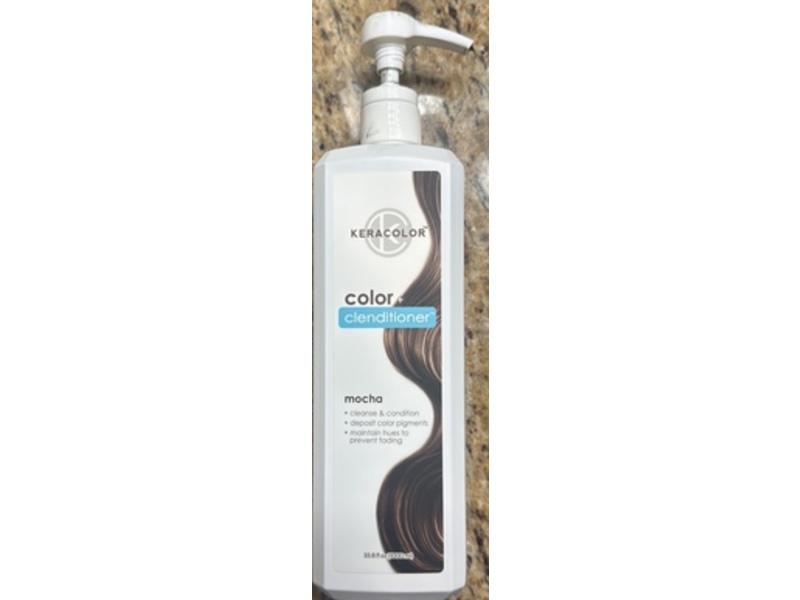 Keracolor Color + Conditioner, Mocha, 33.8 fl oz/1000 mL