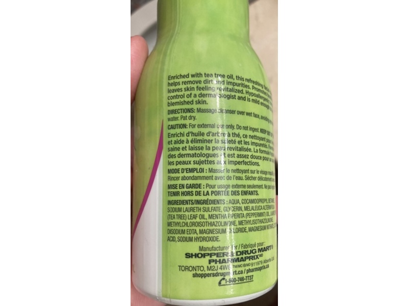 Life Brand Foaming Facial Cleanser, Tea Tree, 236 mL