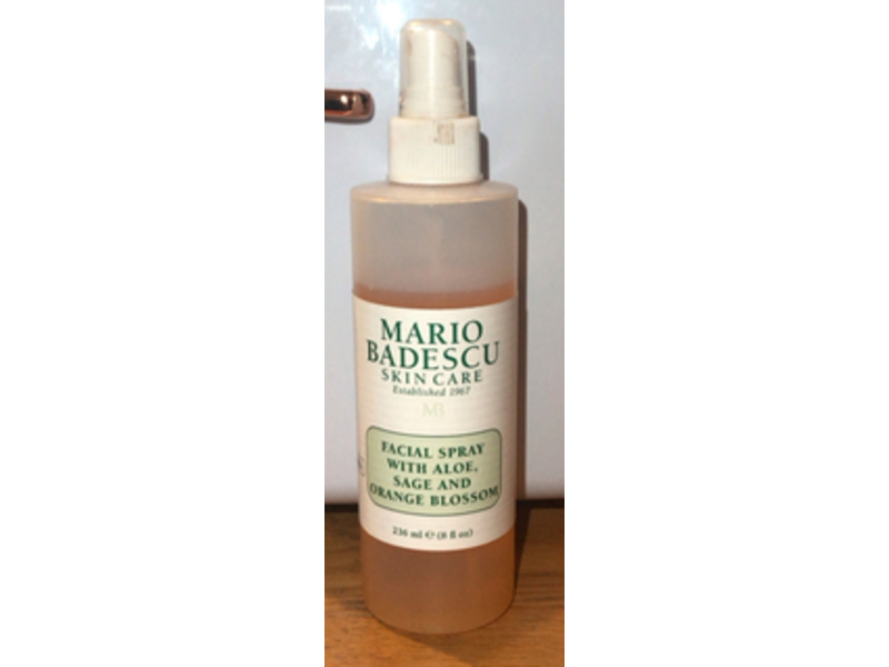 Mario Badescu Facial Spray, Aloe, Sage & Orange Blossom, 8 fl oz
