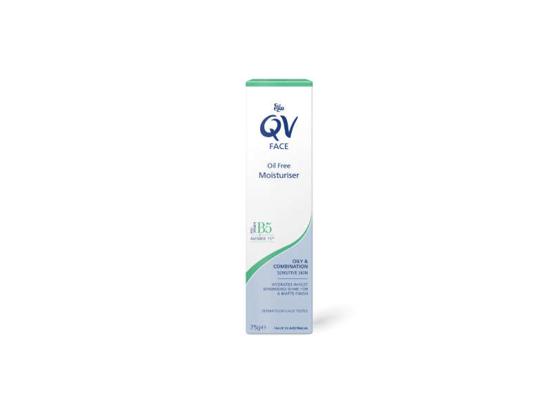 Ego QV Face Oil Free Moisturizer, Pro-Vitamin B5 + Avemide 15, 75 g