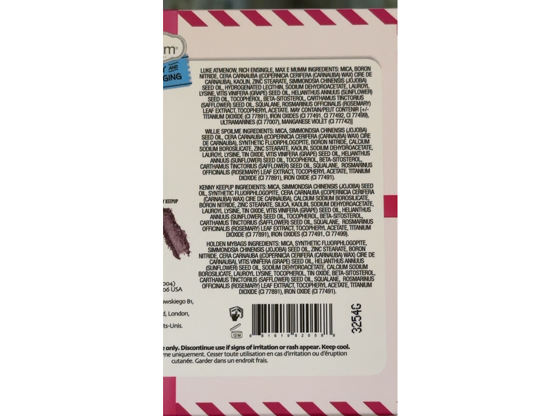 The Balm Male Order Eyeshadow Palette, Special Delivery, 0.46 oz/13.2 g