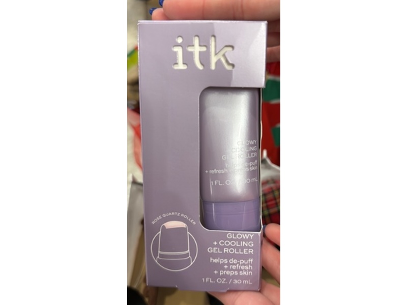 Itk Glowing + Cooling Gel Roller, 1 fl oz/30 mL