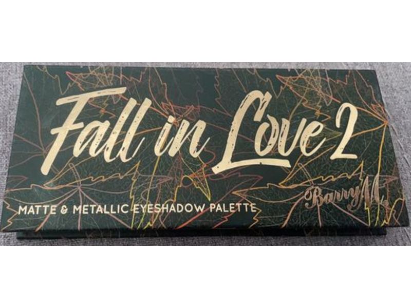 Barry M Cosmetics Fall In Love 2 Matte & Metallic Eyeshadow Palette