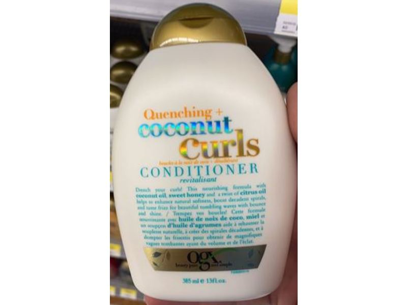 Ogx Quenching + Coconut Curls Conditioner, 13 fl oz/385 mL