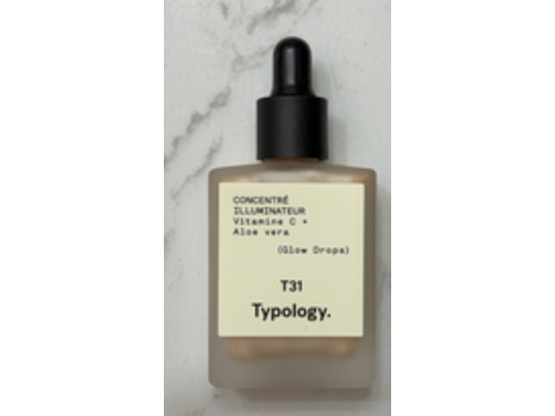 Typology Concentre Illuminateur Glow Drops, Vitamine C + Aloe Vera