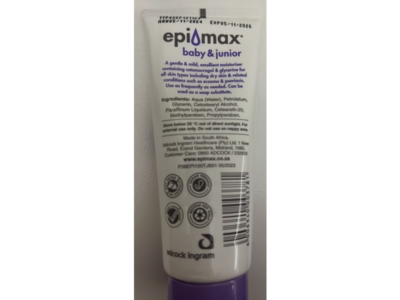 Epimax Baby & Junior Cream, 100 g