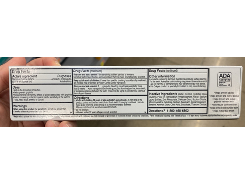 Colgate Total Whitening Toothpaste, 5.1 oz/144 g