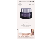 Louis Widmer Proderm Anti Ageing Intensive Night Cream, Non-Scented, 50 mL - thumbnail 2