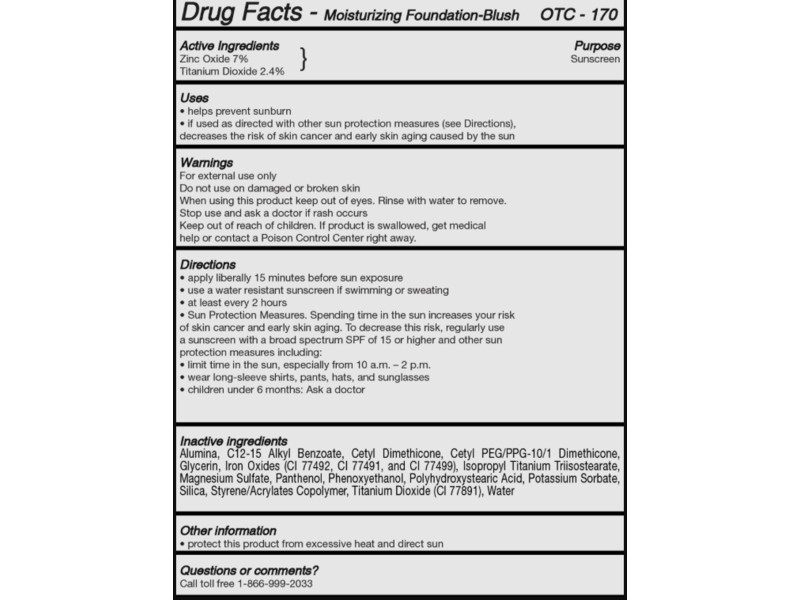 Illuminare Moisturizing Mineral Foundation, Florentine Fair, SPF 20, 0.5 fl oz/15 mL