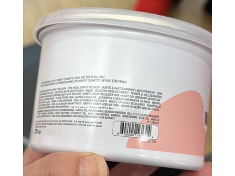 Benefit Wax & Glow Pro Gentle Face Wax, 12.8 oz/365 g