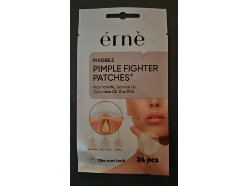 Erne Invisible Pimple Fighter Patches, 24 Count