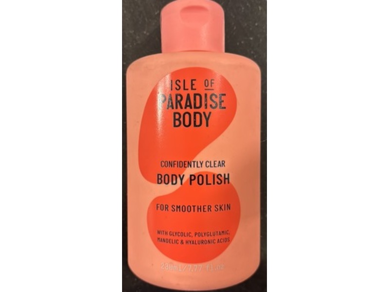 Isle of Paradise Confidently Clear Body Polish, 7.77 fl oz/230 mL