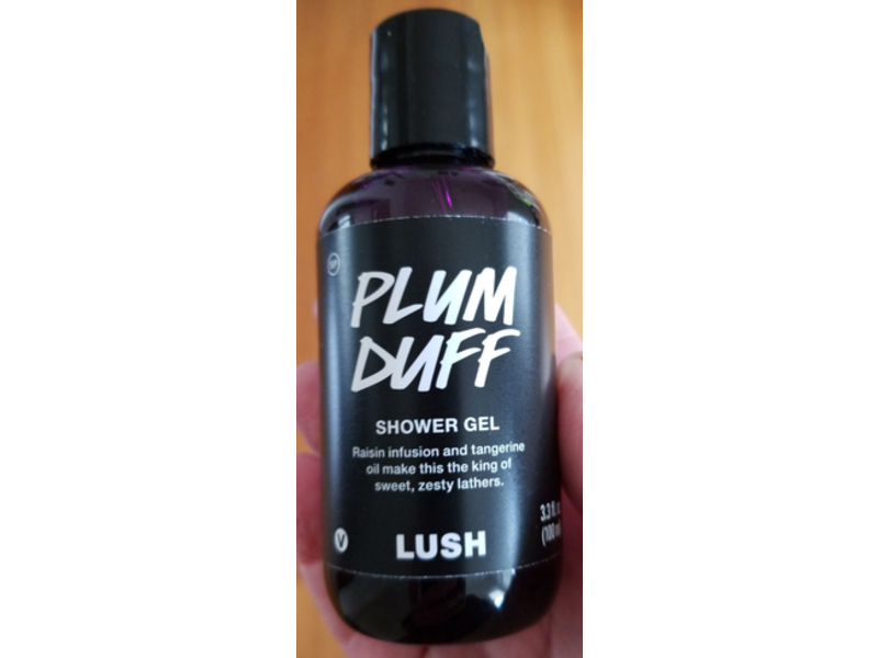 Lush Plum Duff Shower Gel, 3.3 fl oz/100 mL