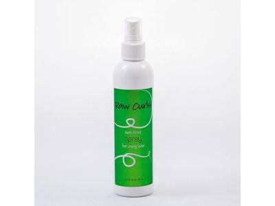 Raw Hair Organics Raw Curls Anti-Frizz Spray For Curly Hair, 8 oz