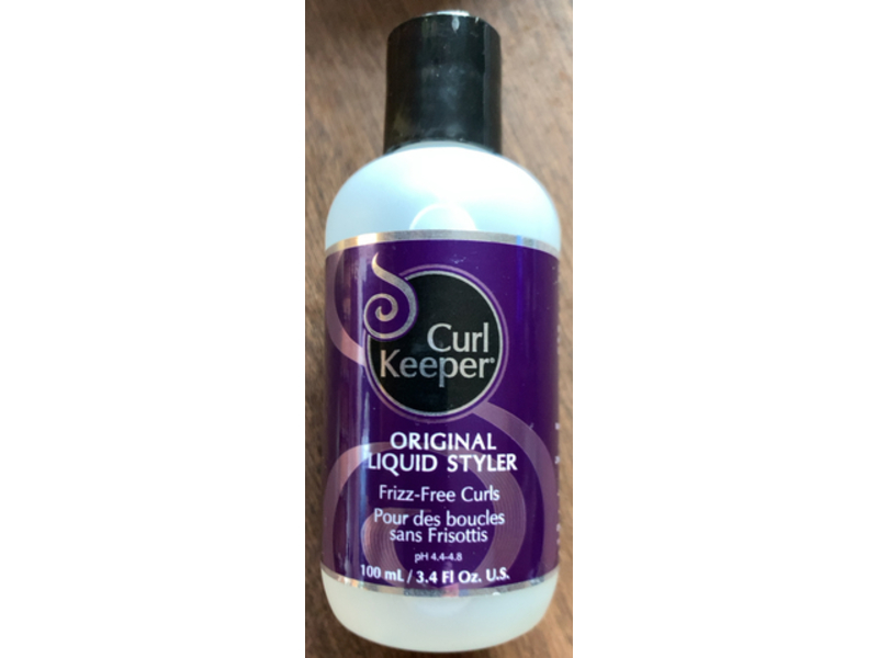 Curl Keeper Original Liquid Styler Frizz-Free Curls, 3.4 fl oz/100 mL