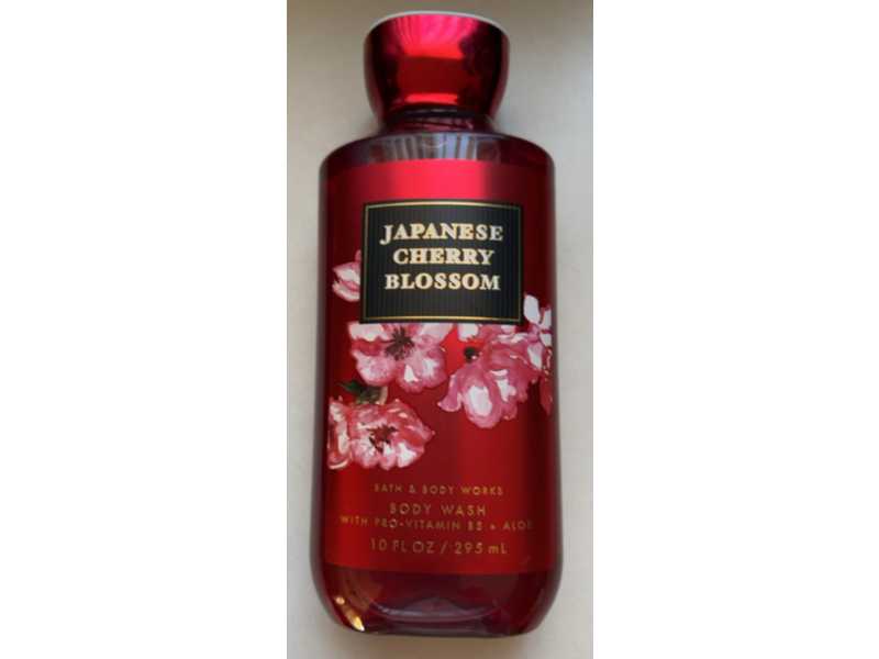 Bath & Body Works Body Wash, Japanese Cherry Blossom, 10 fl oz/295 mL