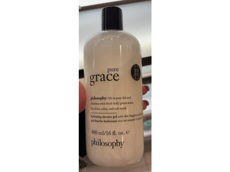 Philosophy Hydrating Shower Gel, Pure Grace, 16 fl oz/480 mL