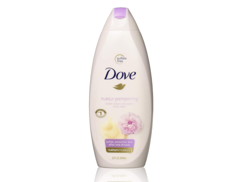Dove Purely Pampering Body Wash, Sweet Cream & Peony, 22 fl oz/650 mL