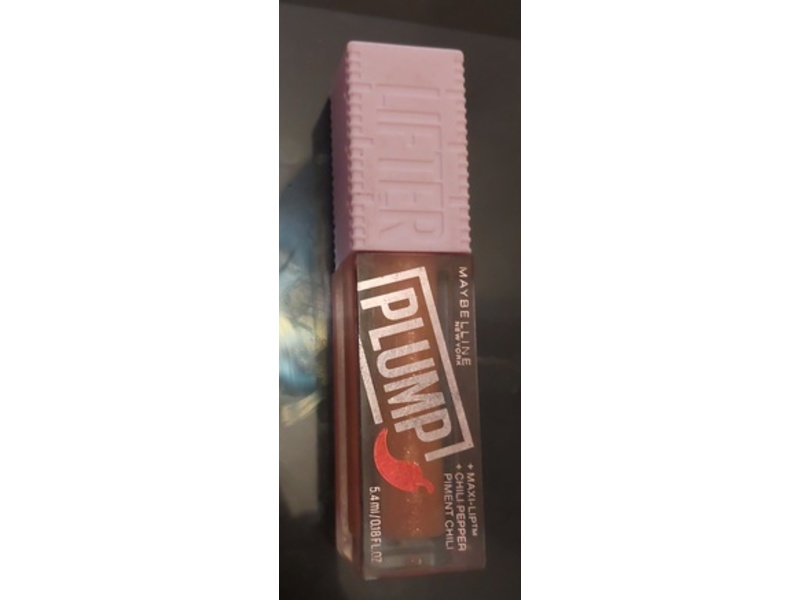 Maybelline Lifter Gloss Lip Plumper Gloss, Hot Honey, 0.18 fl oz/5.4 mL