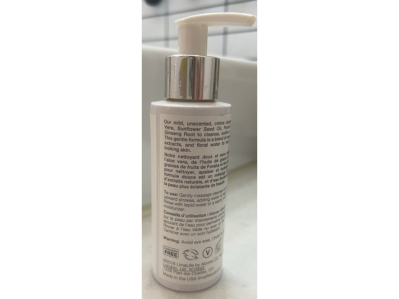 LimeLife By Alcone Face Cleanser, Aloe & Sunflower, 4 fl oz/120 mL