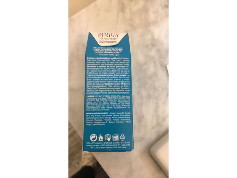 Opi Lasting Manis (Start To Finish Formaldehyde-Free) 0.50 oz By Opi