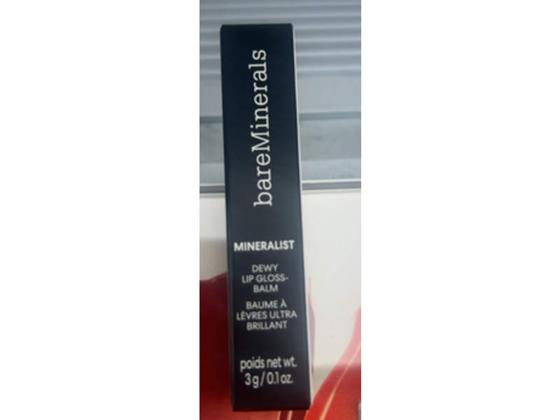 bareMinerals Mineralist Dewy Lip Gloss Balm, Affection, 0.1 oz/3 g