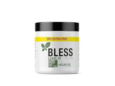 Bless Man Culr Leave In Cream, Argan Oil, 250 mL
