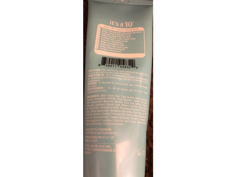 It's a 10 Scalp Restore Conditioner, 8 fl oz/236.6 mL