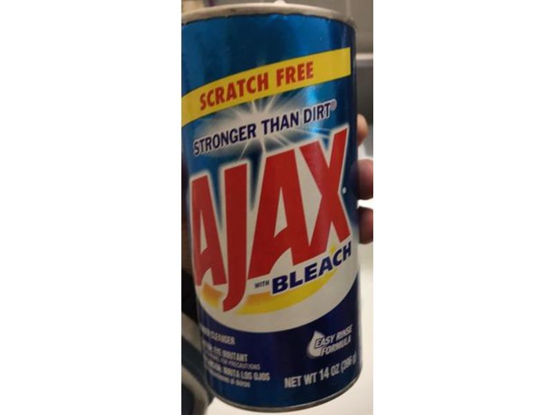 Ajax Powder Cleanser With Bleach, 14 oz/396 g