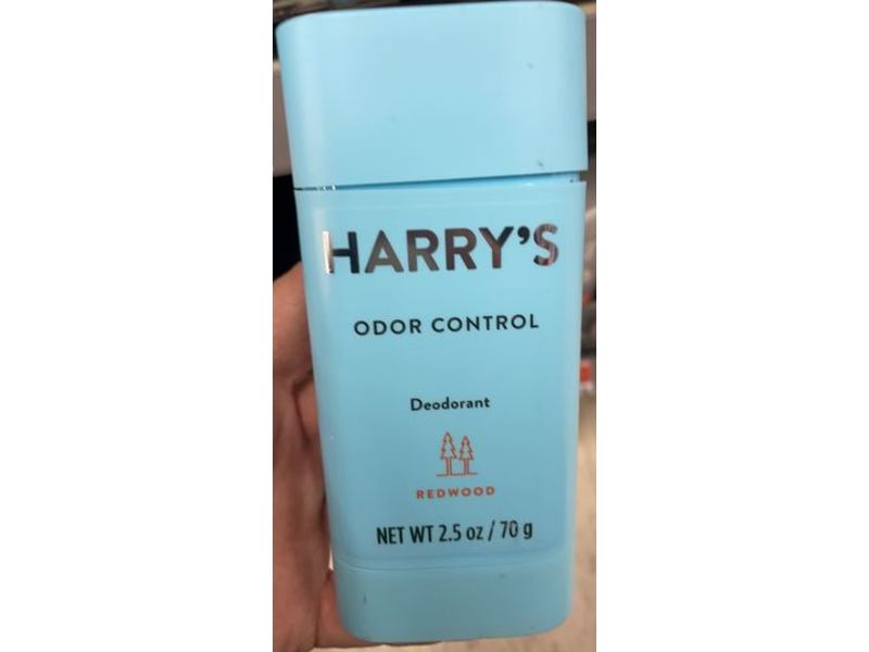 Harry's Odor Control Deodorant, Redwood, 2.5 oz/70 g