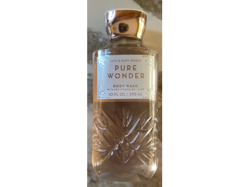 Bath & Body Works Pure Wonder Body Wash, Pro - Vitamin B5 & Aloe, 10 fl oz/295 mL