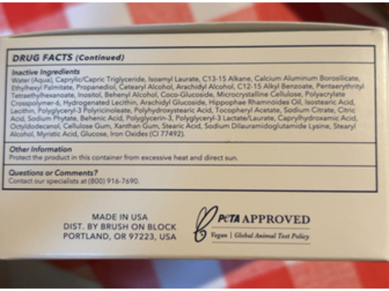 Brush On Block Bounce Butter Mineral Sunscreen, SPF 30, 3.38 fl oz/100 mL