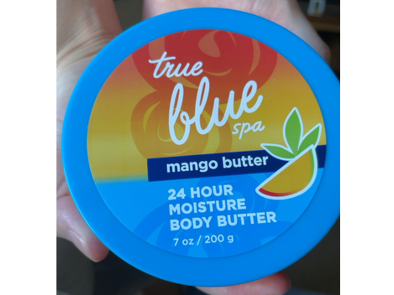 Bath & Body Works True Blue Spa Moisture Body Butter, Mango Butter, 7 oz/200 g