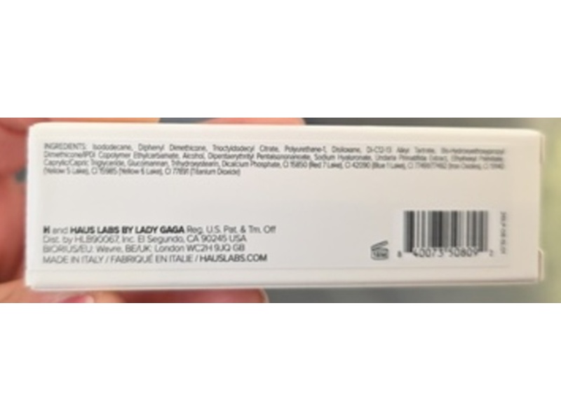 Haus Labs By Lady Gaga Atomic Shake Lip Lacquer, Sheer Sienna, 0.14 fl oz/4 mL