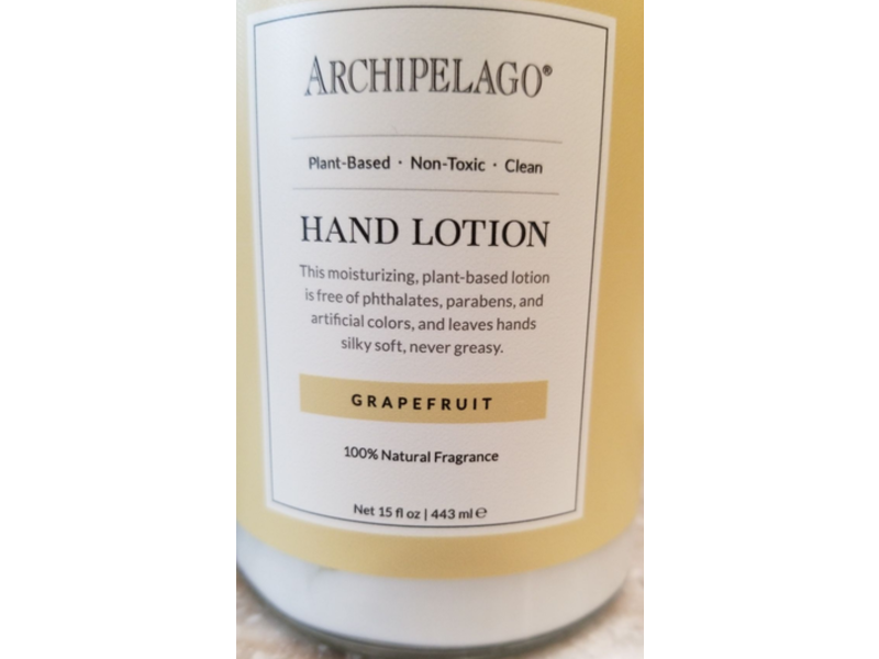 Archipelago Hand Lotion, Grape Fruit, 15 fl oz/443 mL